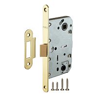 Защелка сантехническая с пластиковым язычком Punto (Пунто) PL96WC-50/BL GP (золото)