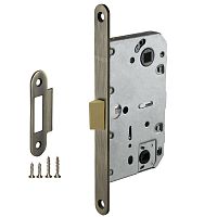 Защелка сантехническая с пластиковым язычком Punto (Пунто) PL96WC-50/BL ABG (бронза)