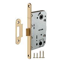 Защелка сантехническая с пластиковым язычком Punto (Пунто) PL96WC-50/BL SSG (сатинированное золото)